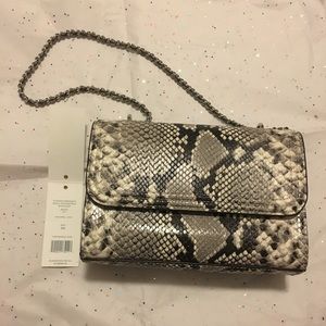 NWT - Tory Burch Fleming embossed bag